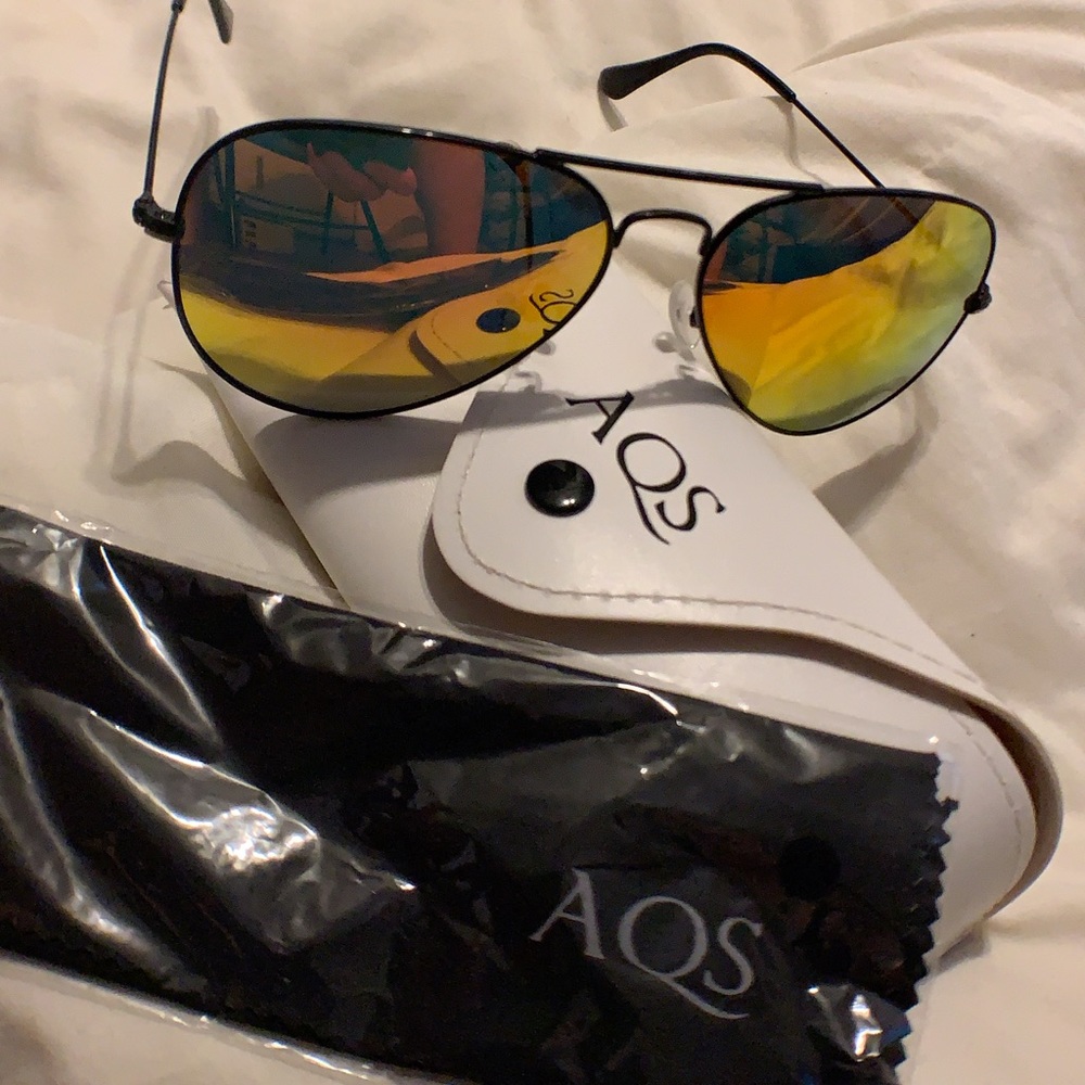 AQS AquaSwiss Aviator OLV001 58-14-135 Sunglasses